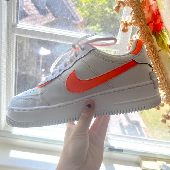Nike Air Force 1 Shadow ‘White Total Orange’ - Picture 3 of 4
